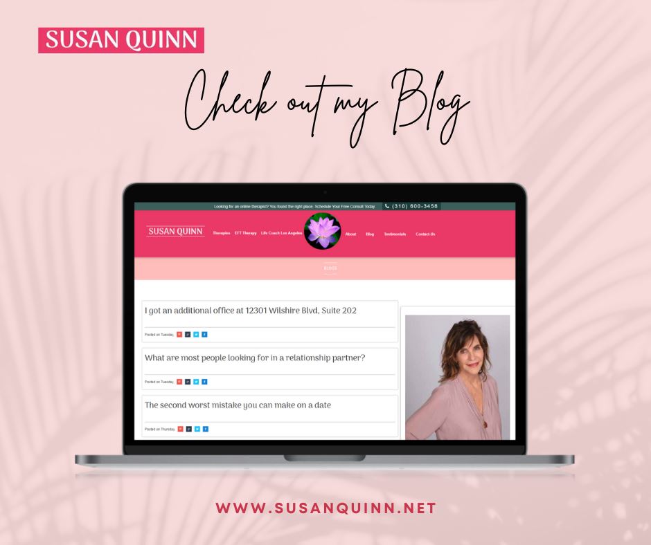 Susan Quinn Therapist & Life Coach Blog