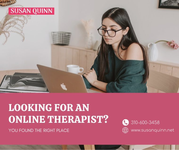 Looking for an online therapist - Susan Quinn