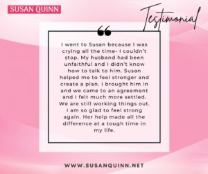 Testimonial - Susan Quinn Life Coach LA