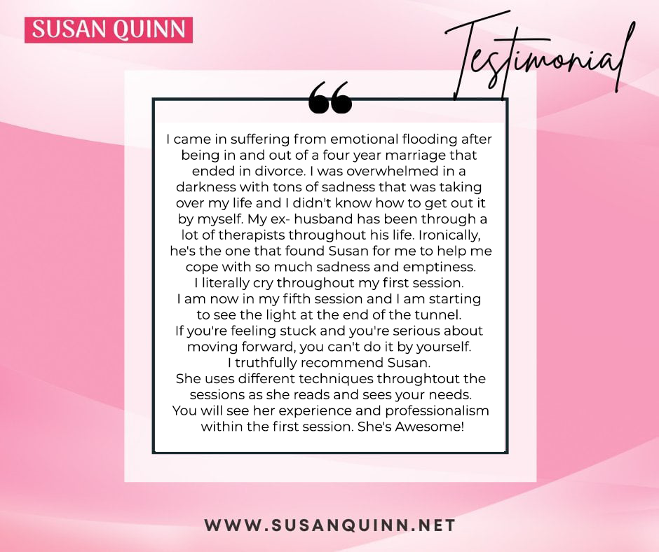 Reviews- Susan Quinn Life Coach LA