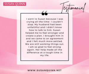 Review from Client- Susan Quinn Life Coach LA