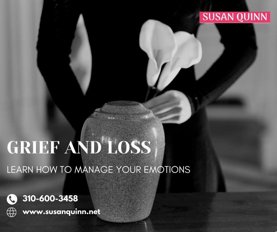 Grief and Loss, Emotional pain - Susan Quinn Life Coach